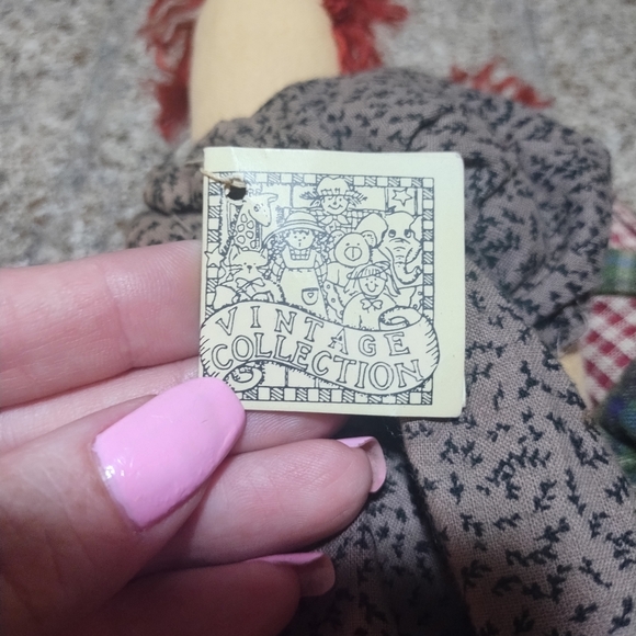 Vintage Collection Primitive Doll Raggedy Anne Dolls Couple Cottage Primitive - Picture 16 of 16